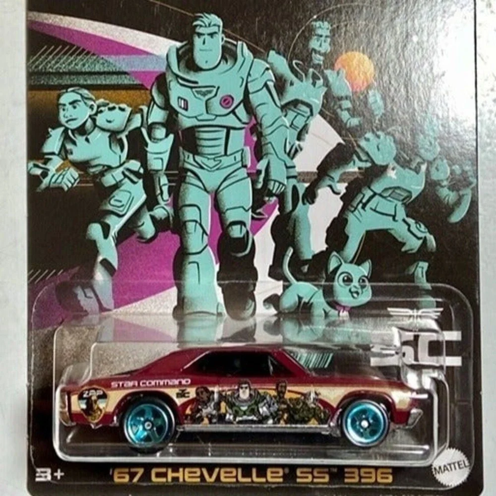 Hot Wheels Disney Pixar Light Year '67 Chevelle SS 396 Character Cars‎ NIP 2022